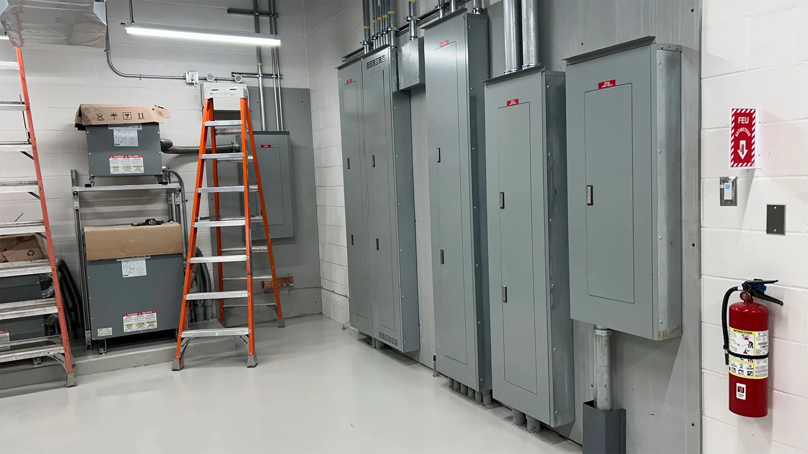 Travaux électriques institutionnels